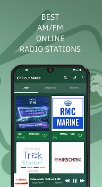 Chillout Music Radio ภาพหน้าจอ 1