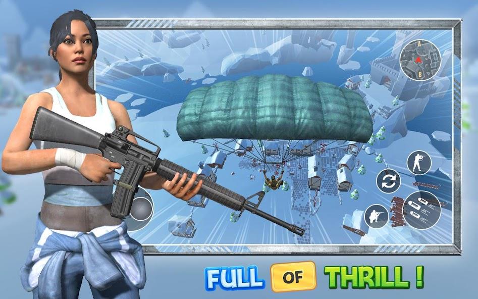 Survival Battle Offline Games Mod Tangkapan skrin 1