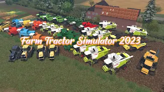 Farm Tractor Simulator 2023 स्क्रीनशॉट 4