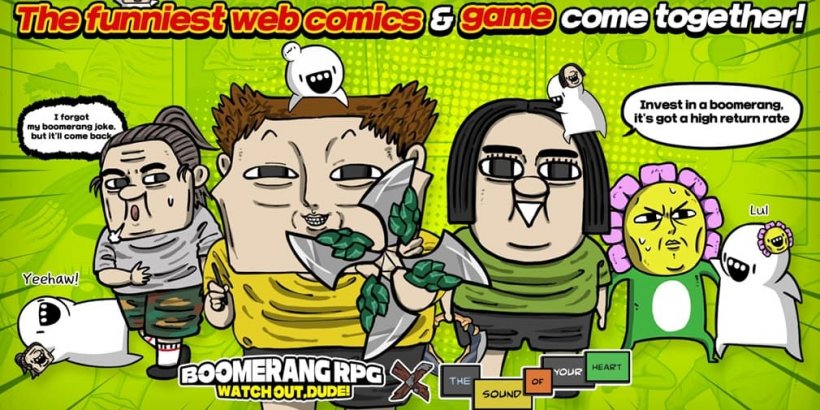 Boomerang RPG 与 WEBTOON 合作《心之声》