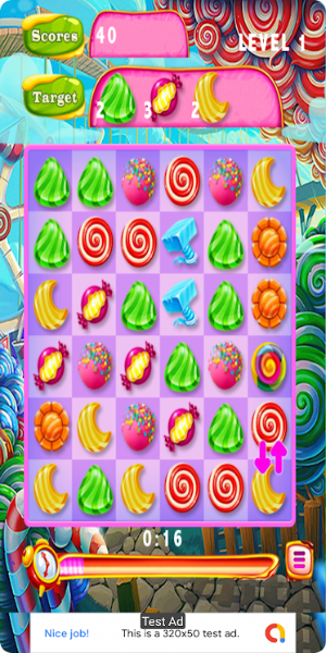 <p>candy sweet pangola is een heerlijk match-3-puzzelspel waarin spelers samen met kleine meisjes en hun husky een leuk avontuur kunnen beleven. Spelers kunnen snoepjes matchen en vernietigen, verborgen lekkernijen ontdekken en door duizenden ingewikkeld vervaardigde levels vol kleurrijke en heerlijke snoepjes navigeren, wat zorgt voor een leuke en verslavende game-ervaring.</p>
<p><img src=