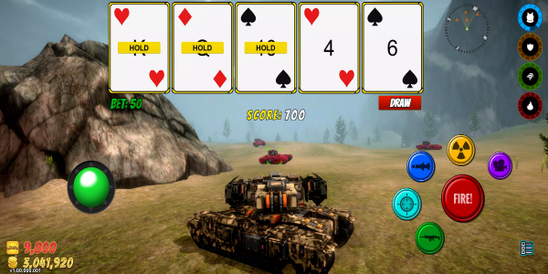 Tank Skill Poker Tangkapan skrin 2