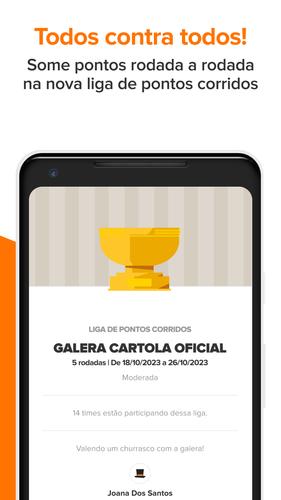 Cartola Oficial 스크린샷 4