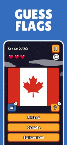 Guess Flags - Trivia スクリーンショット 2