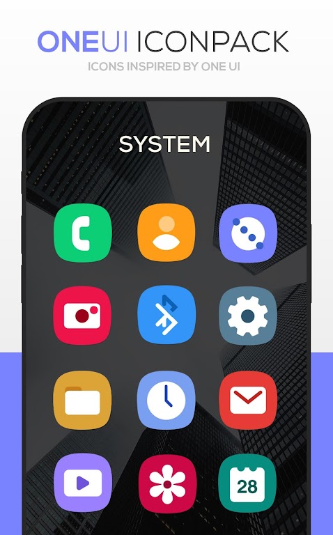 Schermata ONE UI Icon Pack Mod 1