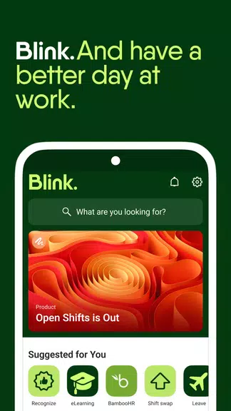 Schermata Blink - The Frontline App 1