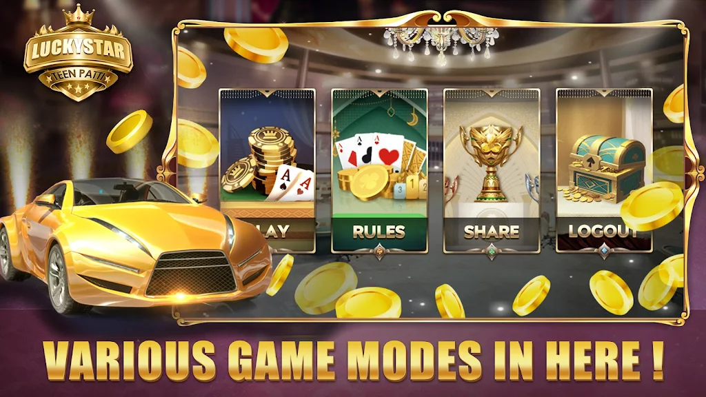 TeenPatti LuckyStar ဖန်သားပြင်ဓာတ်ပုံ 1