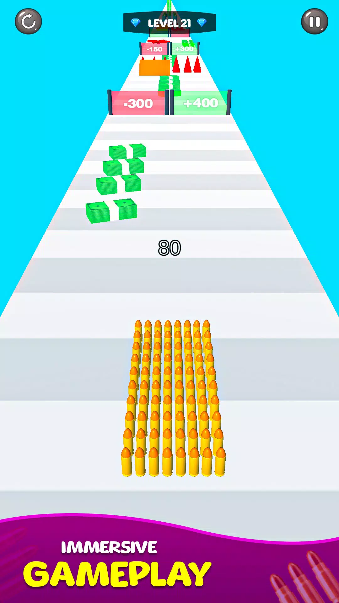 Merge Bullet Army Game Run 3D應用截圖第4張