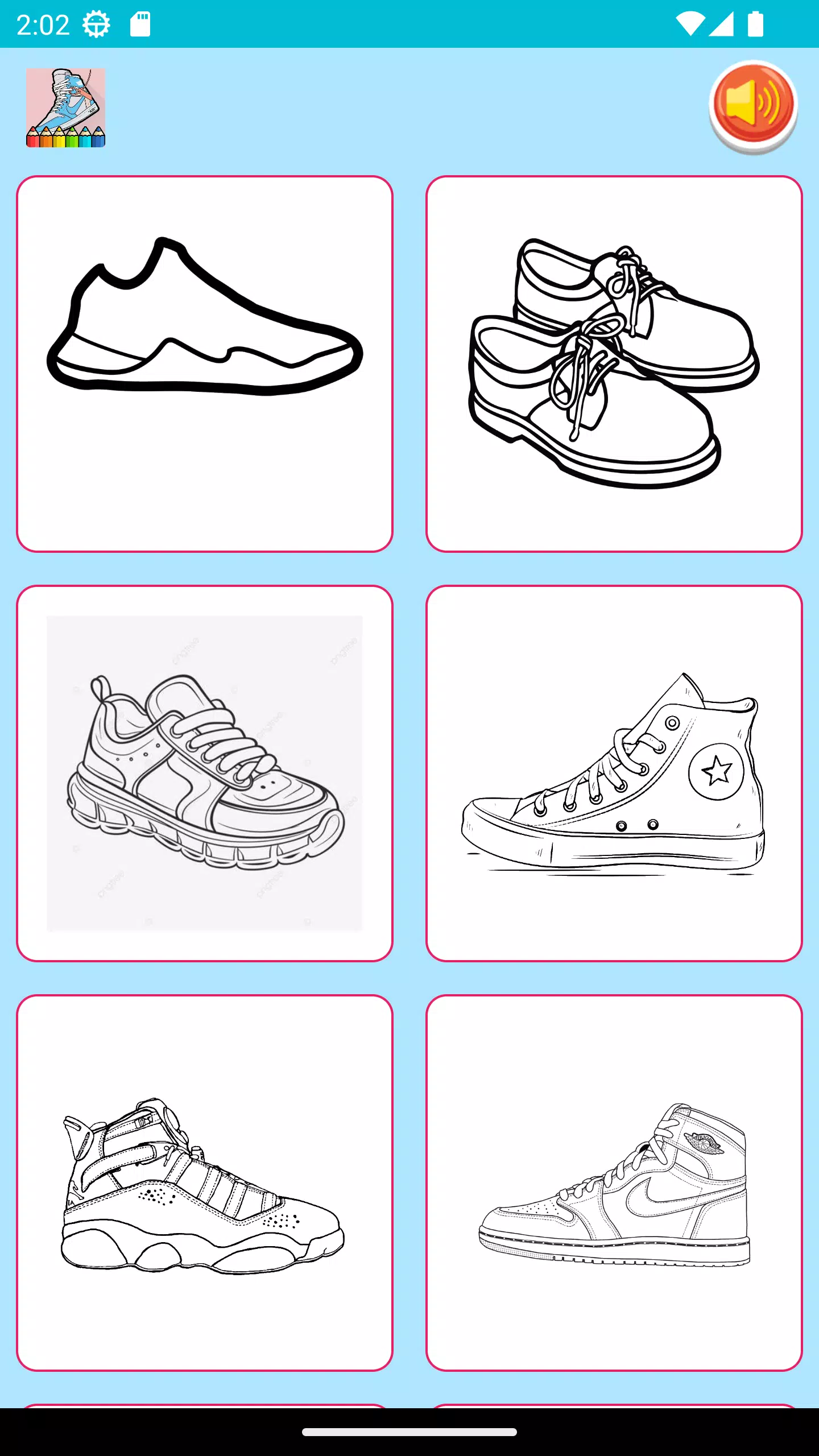 Coloring Sneaker Craft Скриншот 3