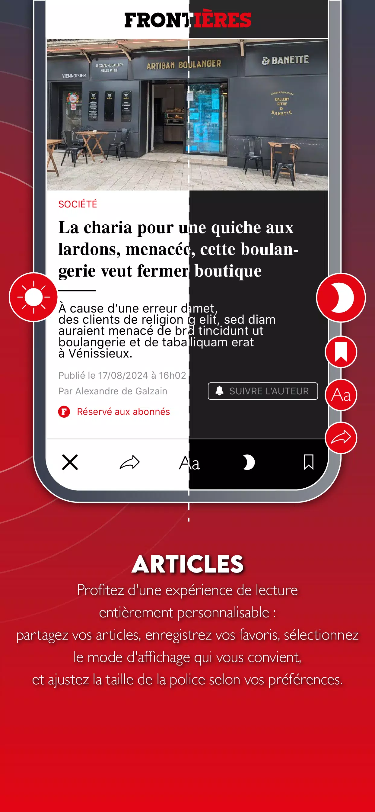 Frontières Media স্ক্রিনশট 4