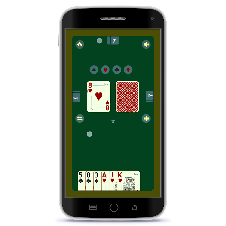 Crazy Eights UNO Offline Screenshot 3