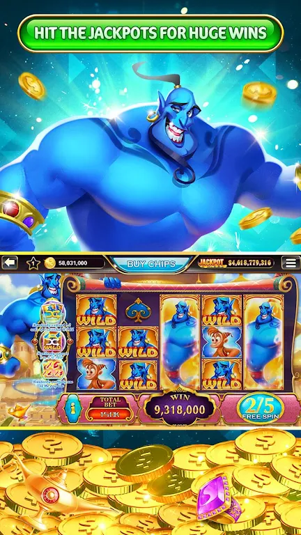 Lucky Vegas Casino: Slots Game ဖန်သားပြင်ဓာတ်ပုံ 1