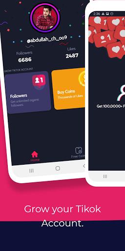 TikFollowers - Get Free Tiktok Followers and Likes应用截图第1张