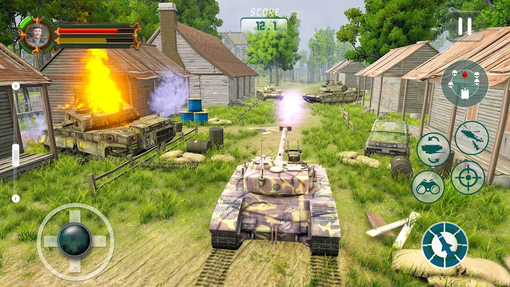 Tank Games Offline: Tank War Tangkapan skrin 4