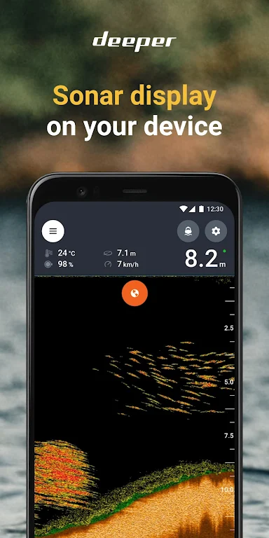 Fish Deeper - Fishing App Ảnh chụp màn hình 3