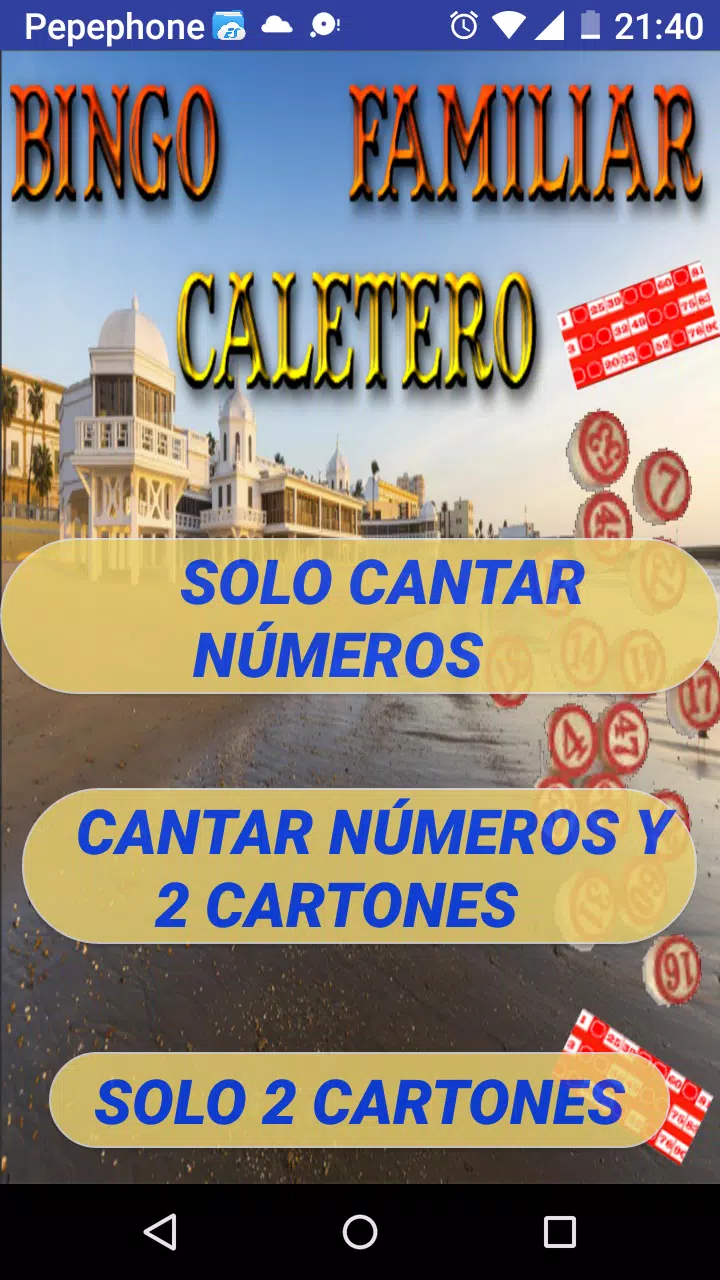 Bingo Caletero应用截图第1张