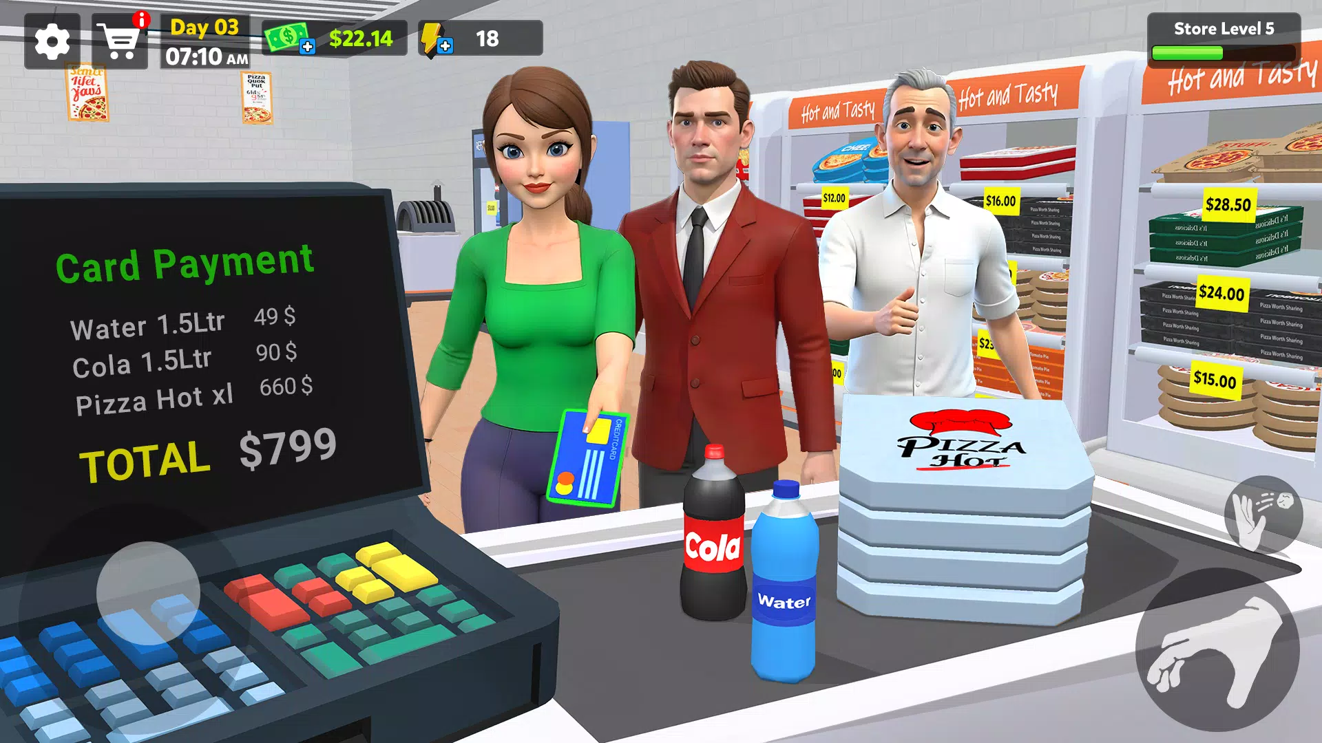 Pizza Shop Simulator 3D Screenshot 3