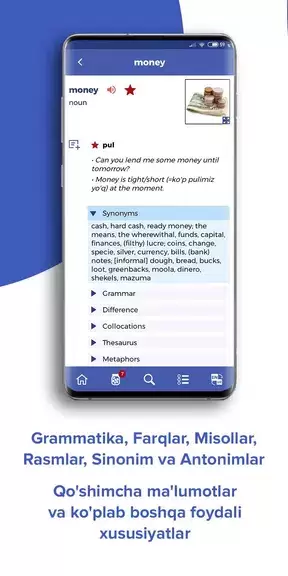 Wisdom EnglishUzbek dictionary Ảnh chụp màn hình 3