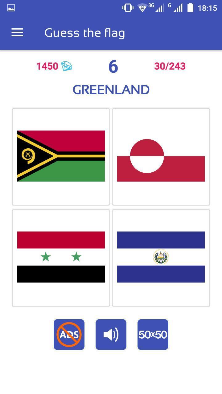 Flags Quiz Ekran Görüntüsü 2