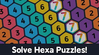 Make7 Hexa Puzzle Tangkapan skrin 2