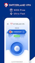 VPN Switzerland - Get CH IP Ảnh chụp màn hình 1