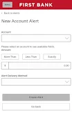 First Bank Digital Banking Captura de pantalla 3
