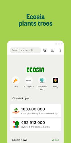 Ecosia: Browse to plant trees.应用截图第2张