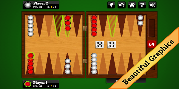 Schermata 247 Backgammon 2