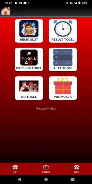 Pro Togel 스크린샷 1