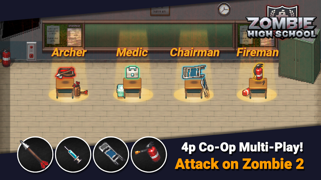 Zombie High School Mod Zrzut ekranu 3