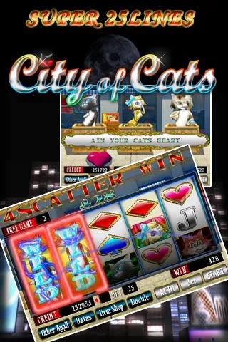 SUPER 25LINES CITY OF CATS Schermafbeelding 2