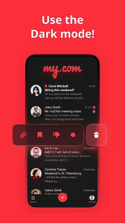 myMail স্ক্রিনশট 4