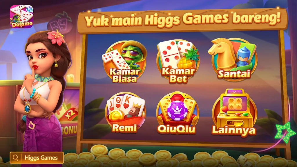 Higgs Games Island Zrzut ekranu 1