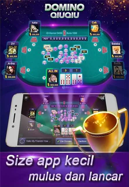 Domino qq gaple qiuqiu  remi poker domino99 Capture d'écran 2