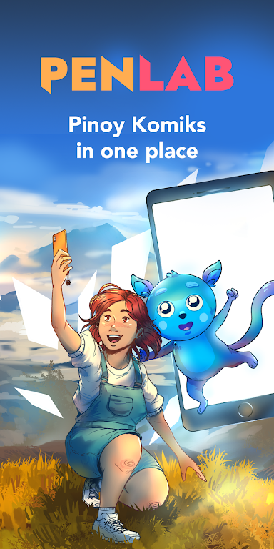 Penlab - Comics Manga Webtoons Schermafbeelding 1