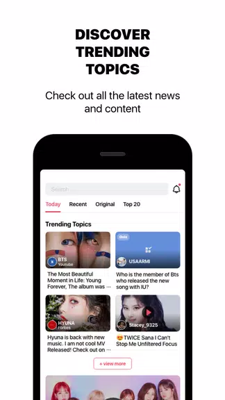 theQoos: K-Pop News, Friends, Music & Community स्क्रीनशॉट 3
