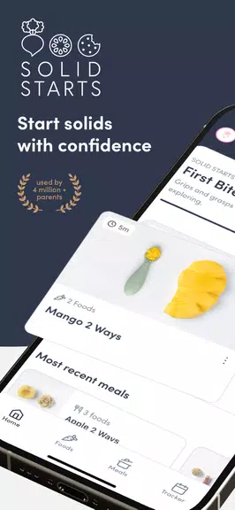 Solid Starts: Baby Food App 스크린샷 1