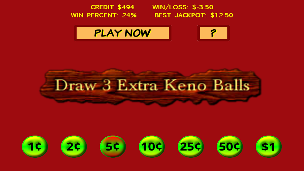 Draw 3 Extra Keno Balls Ekran Görüntüsü 3
