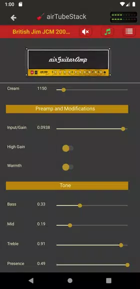 Schermata Guitar Amps  Cabinets  Effects 2