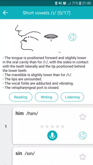 Speak English Pronunciation Screenshot 2