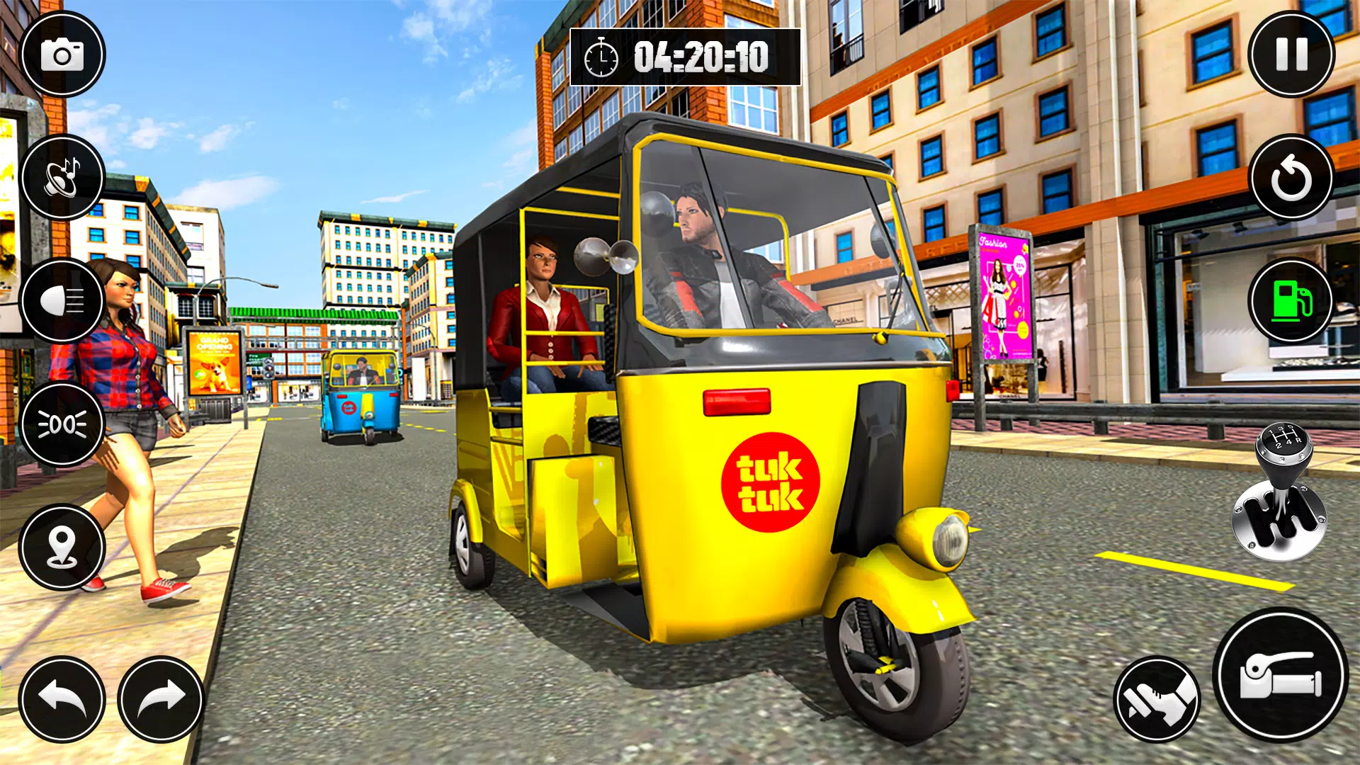 City Taxi Auto Rickshaw Game ဖန်သားပြင်ဓာတ်ပုံ 2