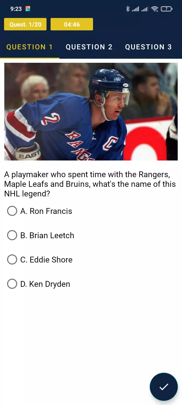 Trivia Game For NHL Addict! स्क्रीनशॉट 4