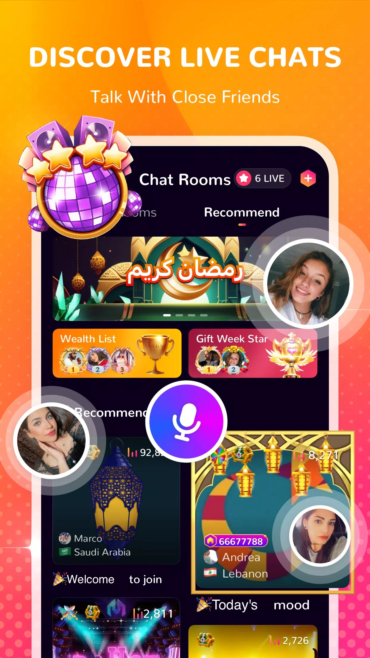 Honey Jar - Voice Chat & Party Screenshot 4