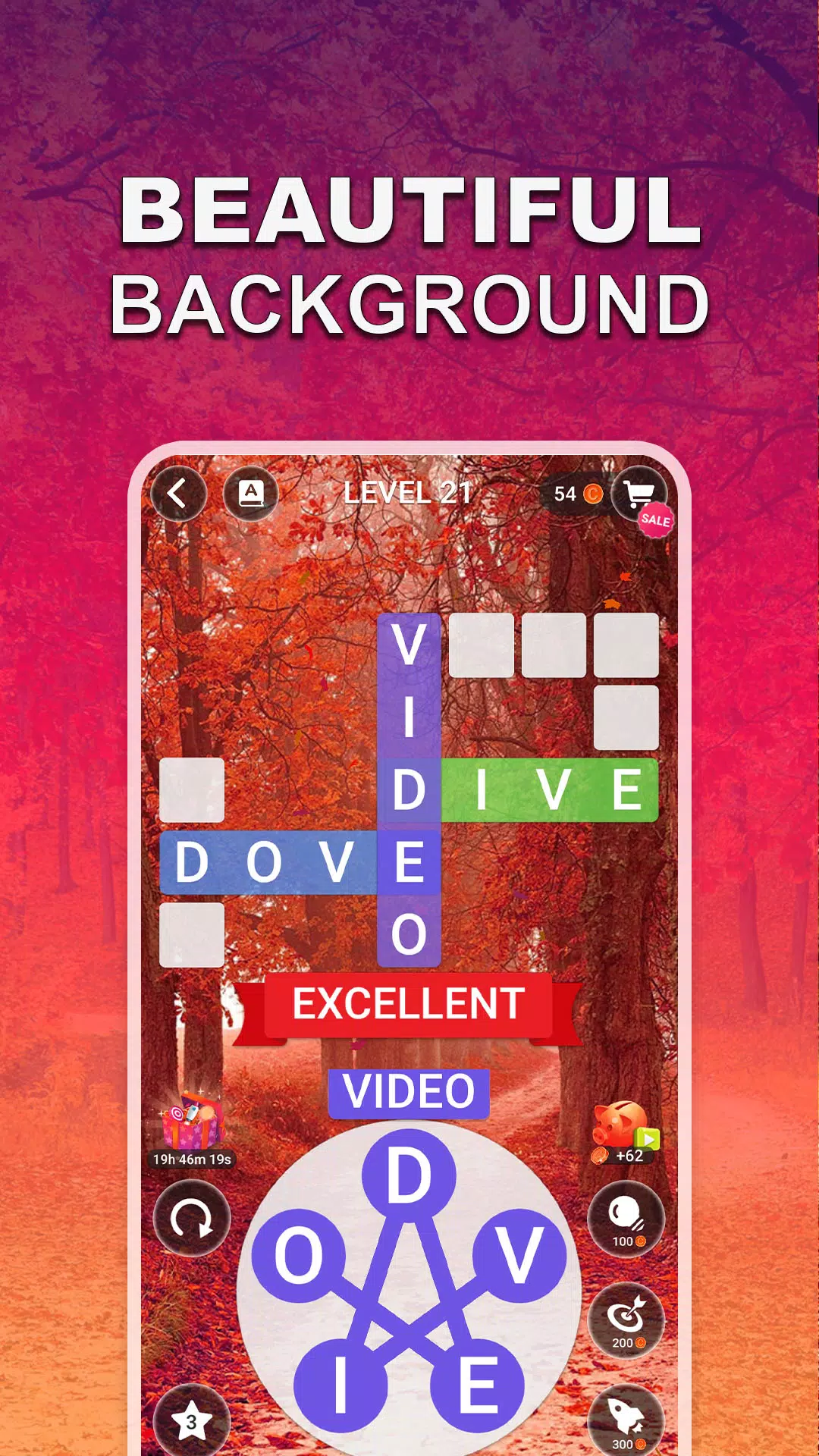 Schermata Word Rainbow - A crossword game 4