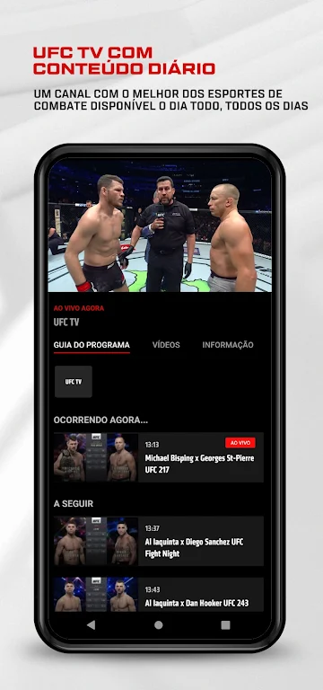 UFC Fight Pass - MMA ao vivo স্ক্রিনশট 3