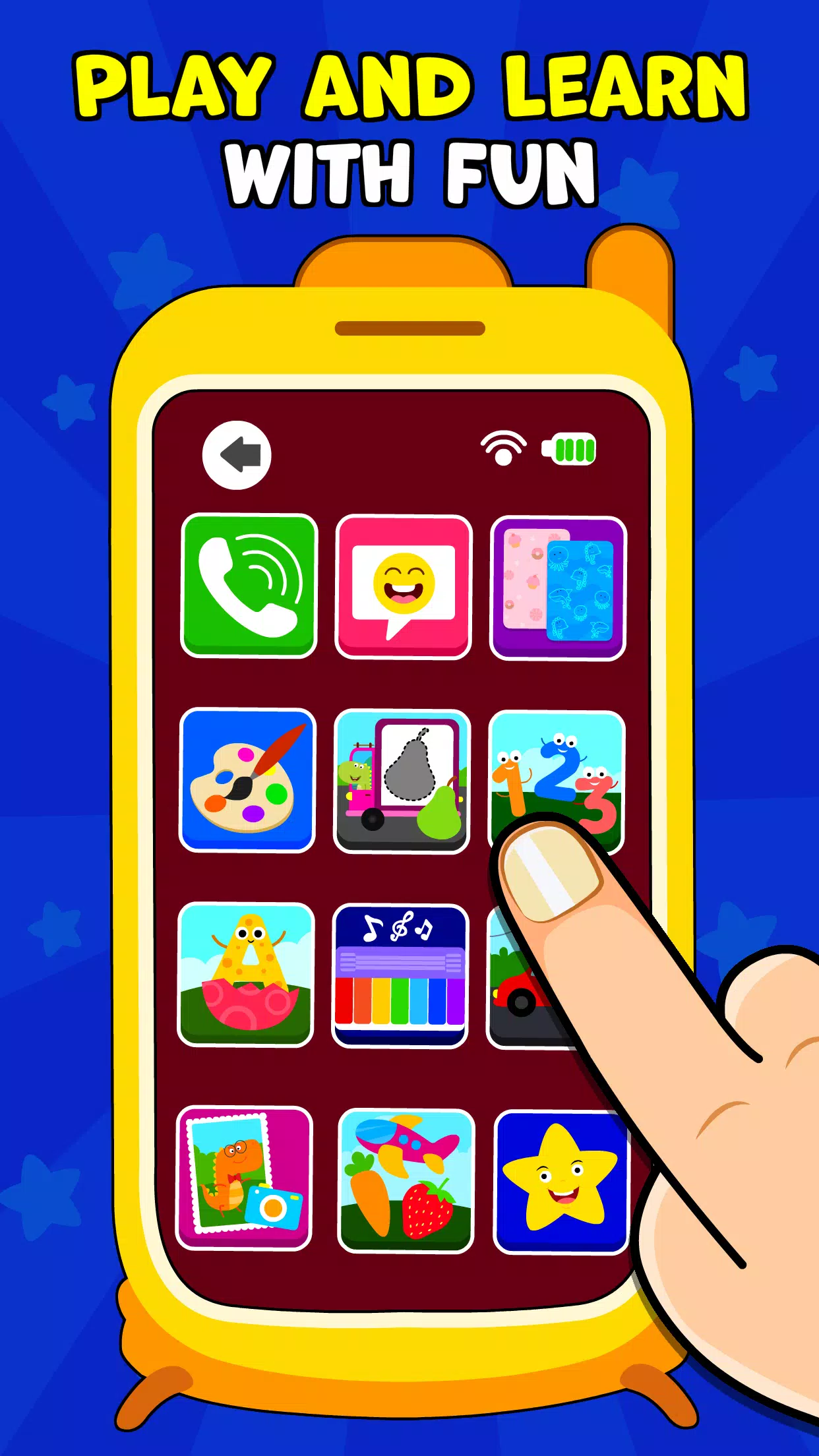 Baby Games: Phone For Kids App ภาพหน้าจอ 1