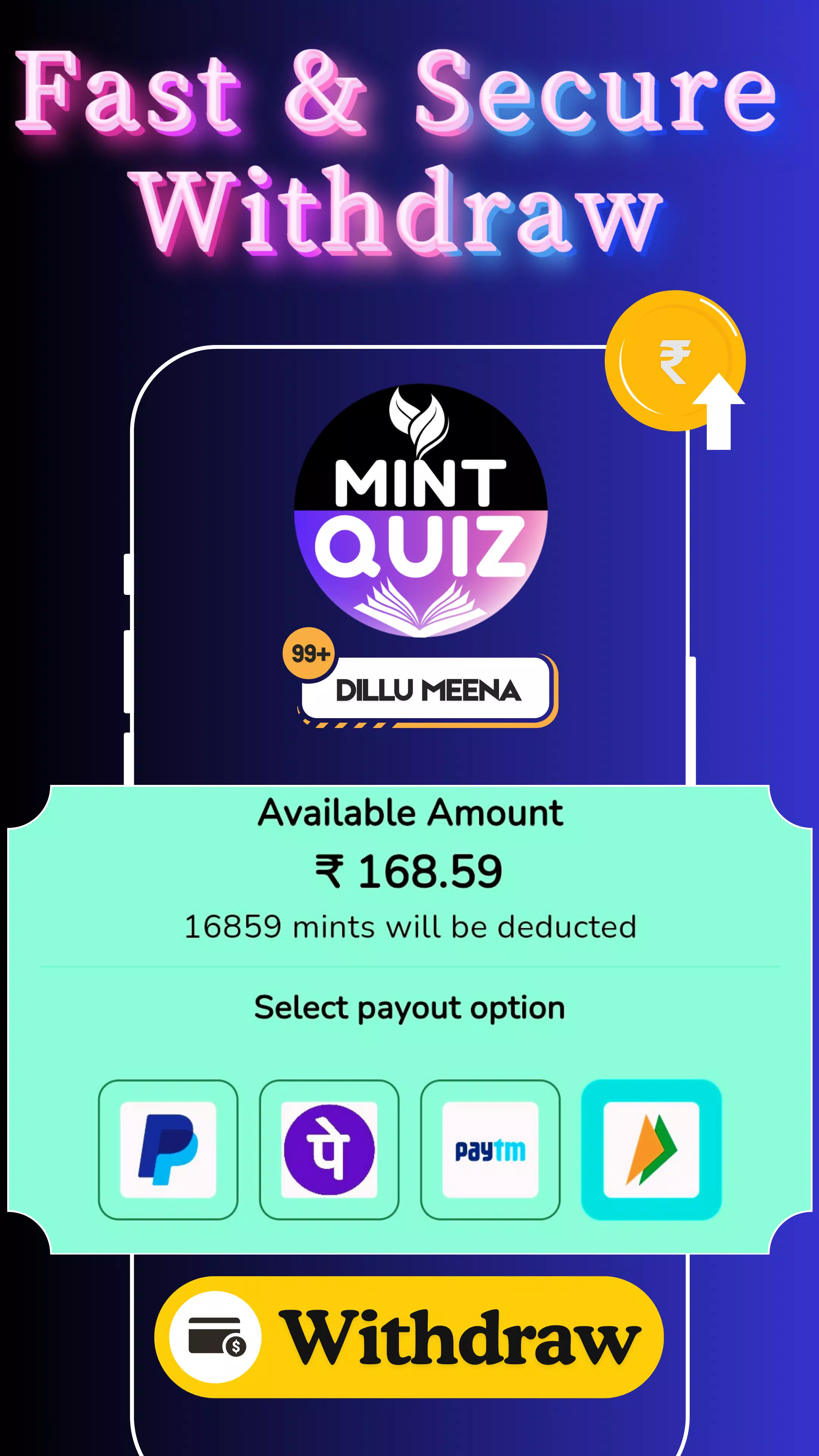 Earning App: Mint Quiz Tangkapan skrin 4