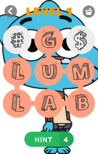 Amazing WORD Gumbal 스크린샷 1