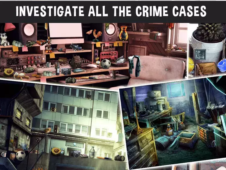 Crime Case :Hidden Object Game ภาพหน้าจอ 1