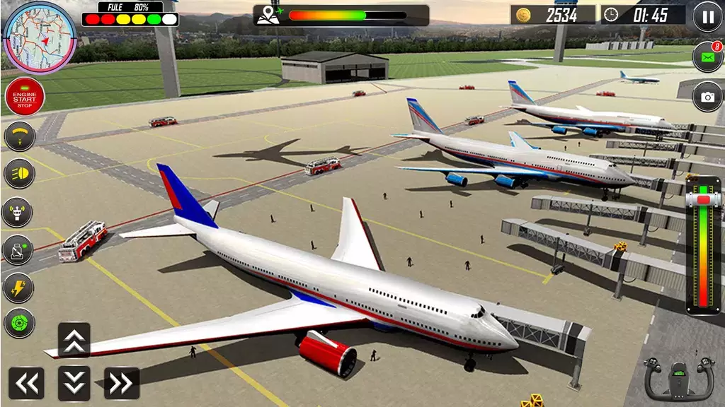 Real Plane Landing Simulator Schermafbeelding 2